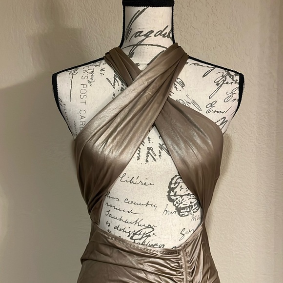 Full Length Halter Dress - Picture 4 of 10